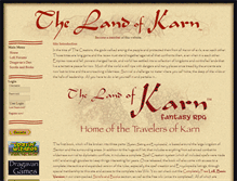 Tablet Screenshot of landofkarn.com